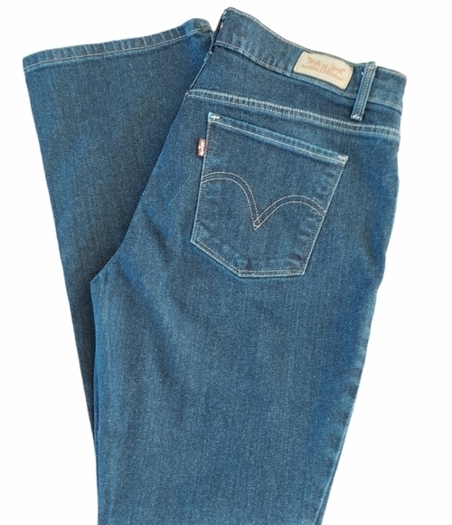 Levi's 515 Boot Cut Jeans SZ 6 Stretch High-Rise - Picture 1 of 14